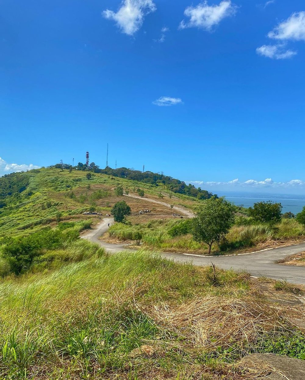 biking trail at antenna hill