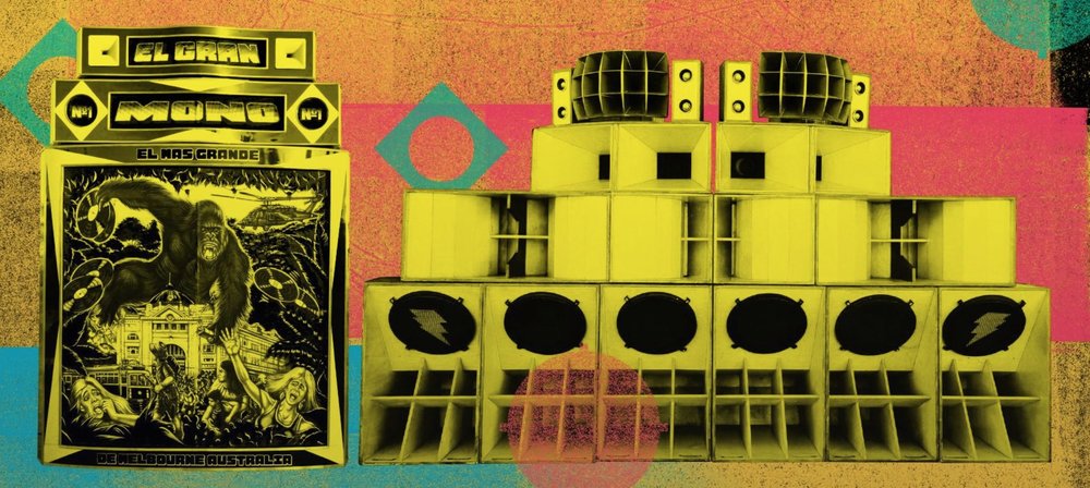 El Gran Mono meets the Inner West Reggae Disco Machine - A Mighty Soundsystem Experience. Source: Vivid Sydney