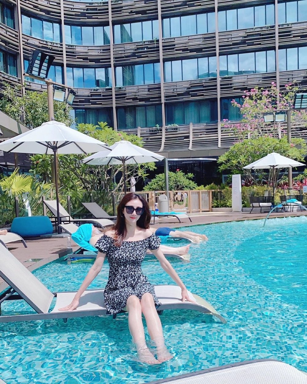 香港海洋公園萬豪酒店 按摩池 泳池