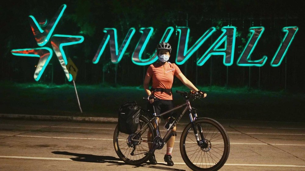 night biking at nuvali