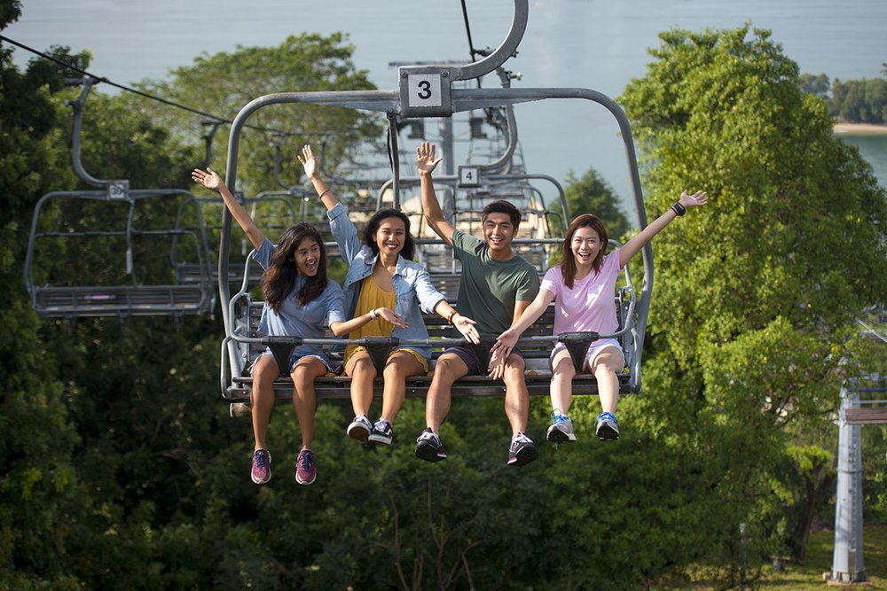 Skyline Luge Sentosa Cable Car