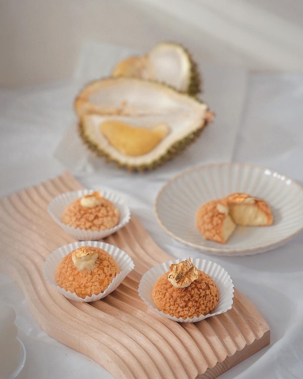 durian order online delivery kl malaysia mco sugar fluff durian cream puff