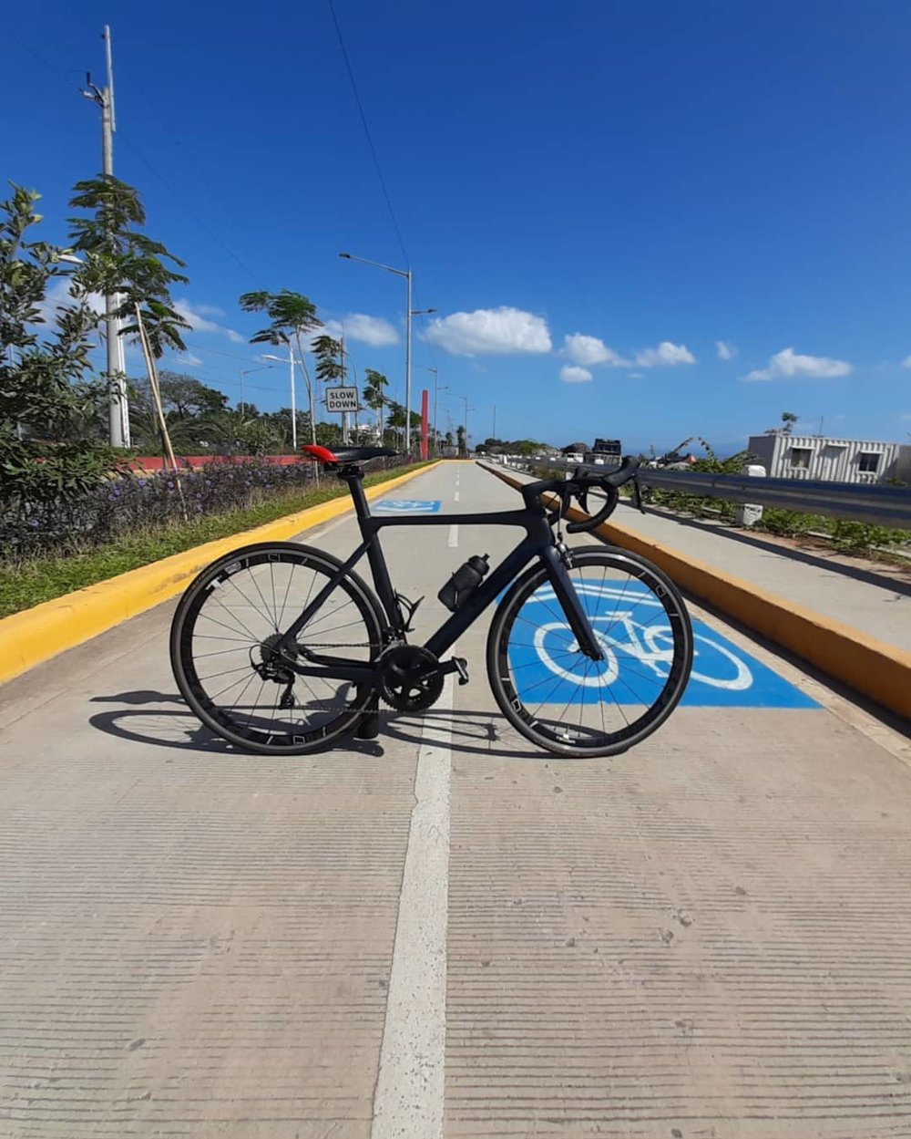 bicycle parked at c6 taguig bike lane
