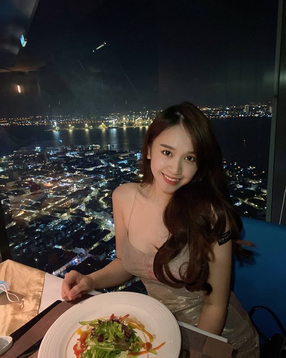 TopView Restaurant & Lounge fine dining restaurant at The TOP KOMTAR