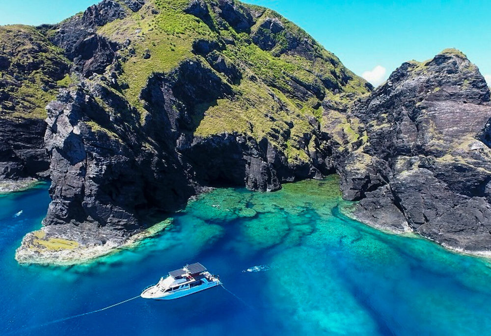 慶良間シュノーケリング・島と海