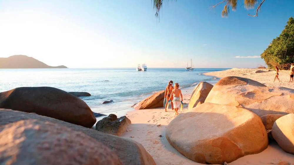 The pristine beauty of Fitzroy Island surrounds you during your walks!