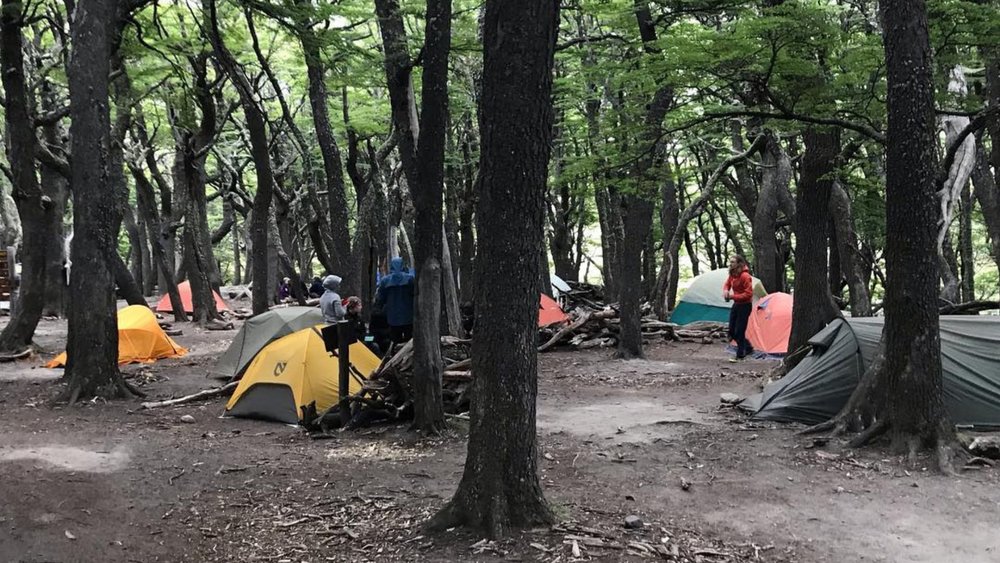 Set up your tents and rough it out at Fitzroy’s campsite. Image credits: @llama_annie on Instagram