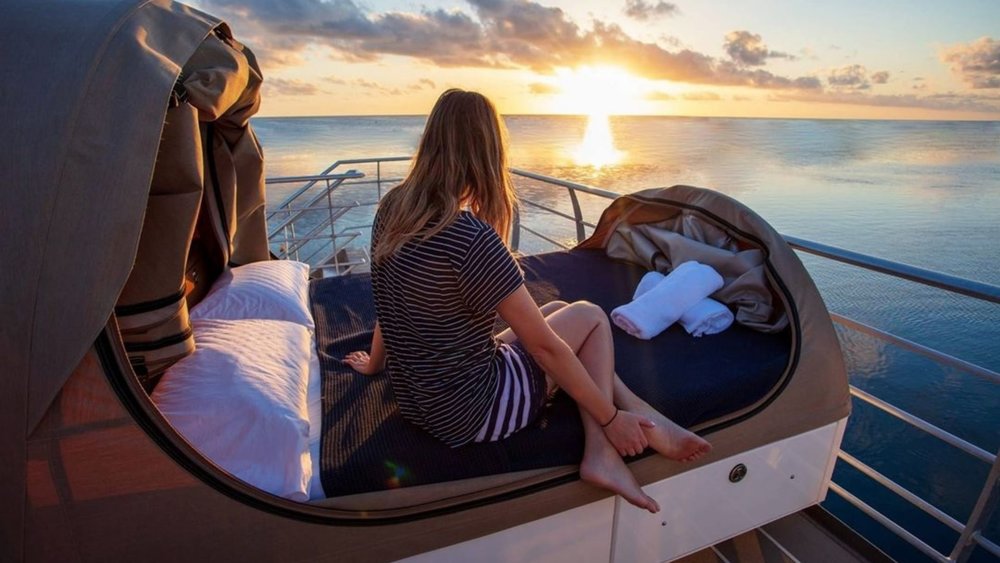 No need to worry about catching some z’s because reef beds are extra comfy! Credits: @everythingtravel_australia