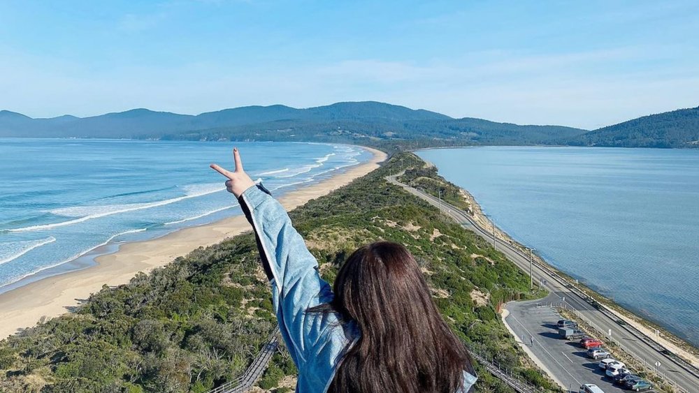 See the ocean on both sides at The Neck! Credits: @mollie_junw