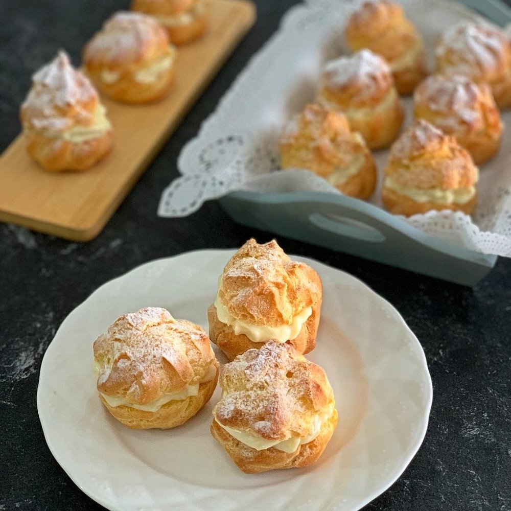 Easy Durian Cream Puff Recipe