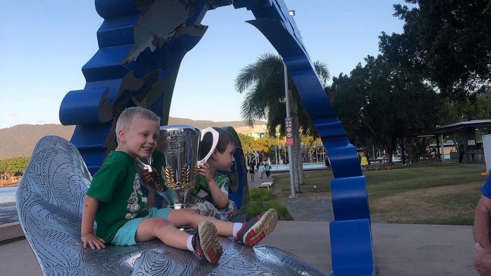 Cairns Esplanade is an excellent place for an afternoon stroll with the kids. Image credits: @cairns_esplanade on Instagram