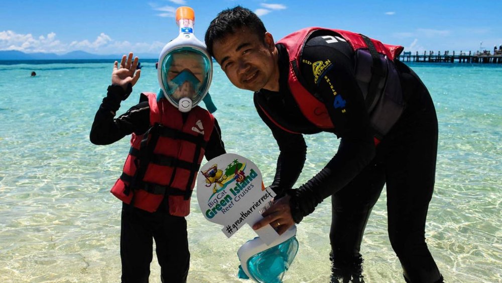 Spend a whole day exploring Green Island on this cruise tour!