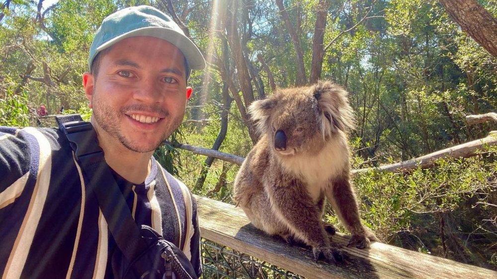 Befriend a koala at Phillip Island! Credits: @jhon.bello 