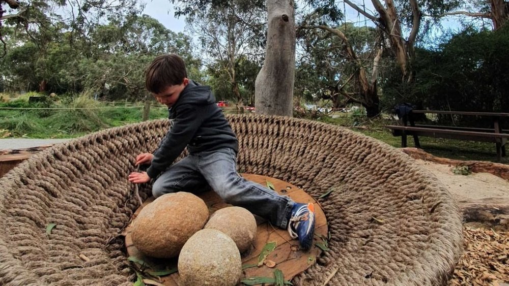 Kids will enjoy the Nature Play area! Credits: @phillipislandnp