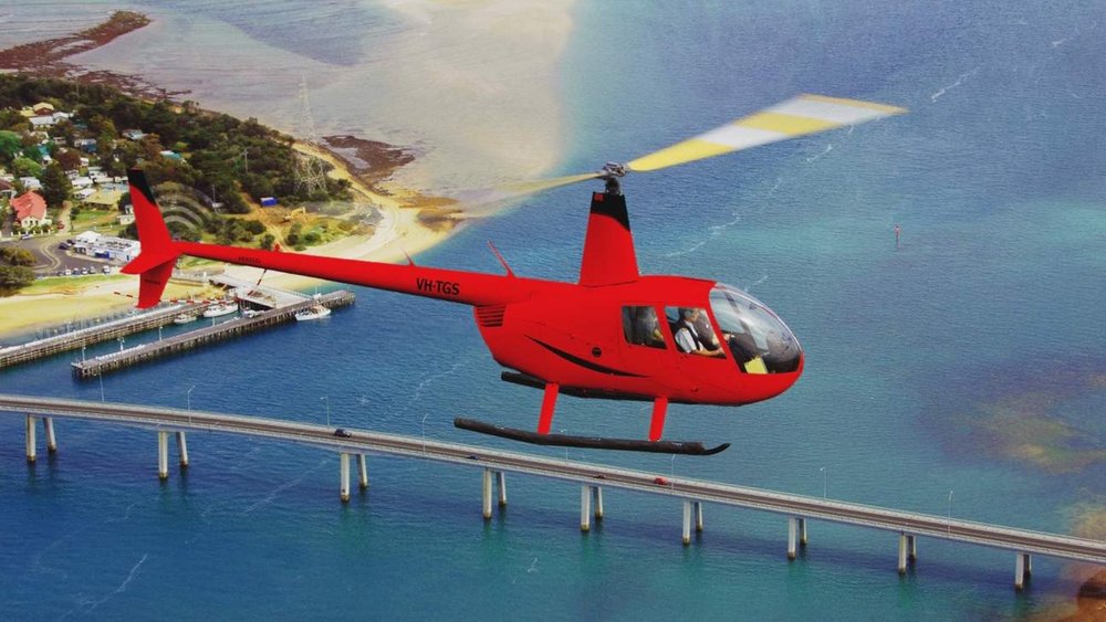 Fly over several Phillip Island landmarks with this scenic helicopter experience