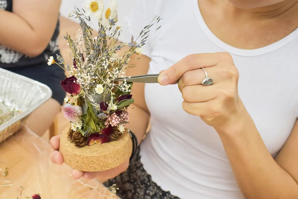 SG Dried Flowers Dome Workshop