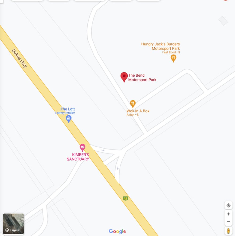 Follow Duke Highway and make a left turn near Kimber’s Sanctuary