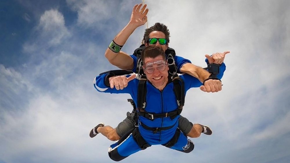 Have the most thrilling experience with your dad this Father’s Day with this tandem skydive experience! Image credits: @1300skydivesydney on Instagram