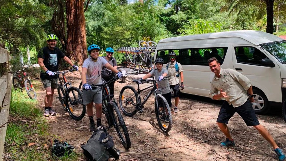 Mountain Biking at Redwood Forest is a great way to appreciate nature and bond with dad