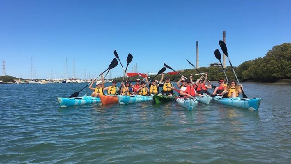 Savour the sights of nature with dad on a Sea Kayaking Tour in the Dolphin Sanctuary. Image credits: @dolphinsanctuarykayaktours on Instagram