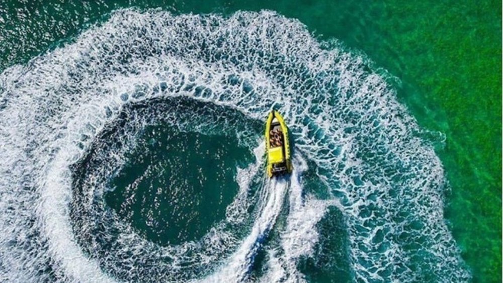 This high-speed Adventure Tour at Noosa Marina is a fun way to spend Father’s Day 2021! Image credits: @noosaoceanrider on Instagram