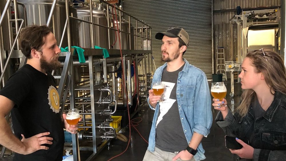 Booze with dad is never a bad idea. Image credits: @saucebrewing on Instagram