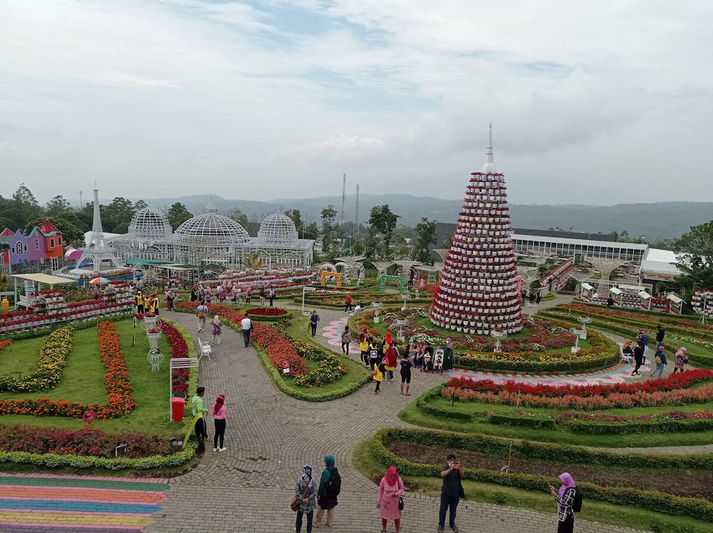 Taman Bunga Celosia Semarang