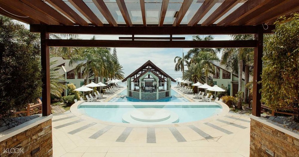 Acuatico Laiya Batangas view from cafe