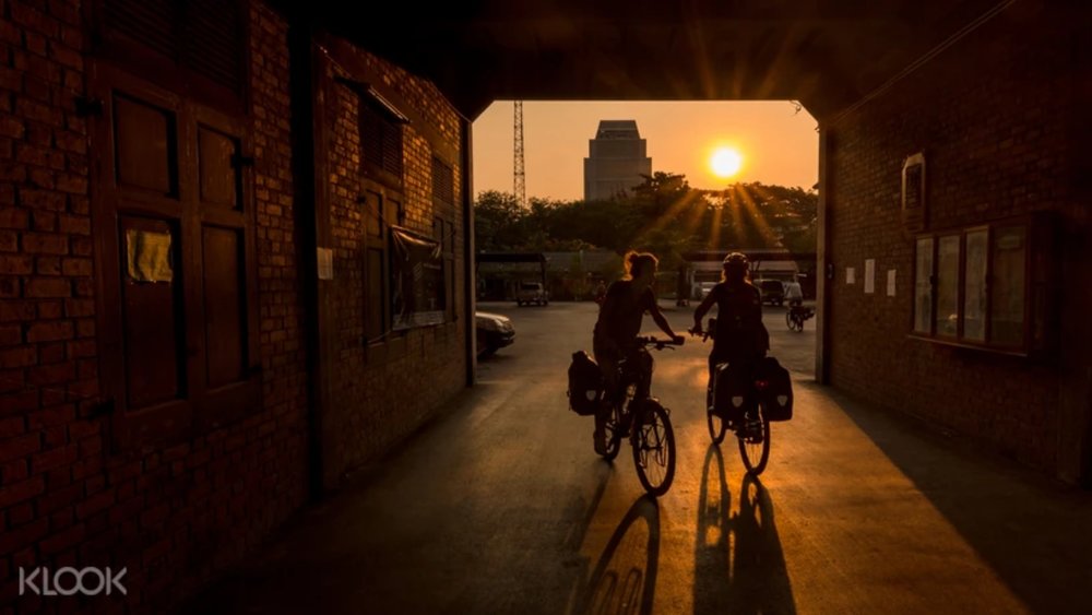 Bangkok Bike Sunset