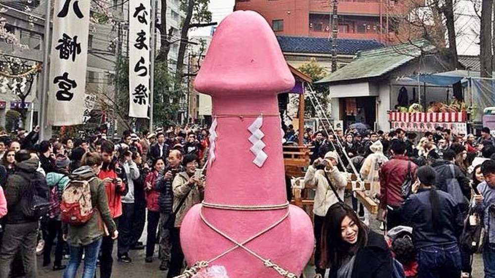 Kanamara Matsuri Penis Festival. Image credits: iqy_avril on Instagram