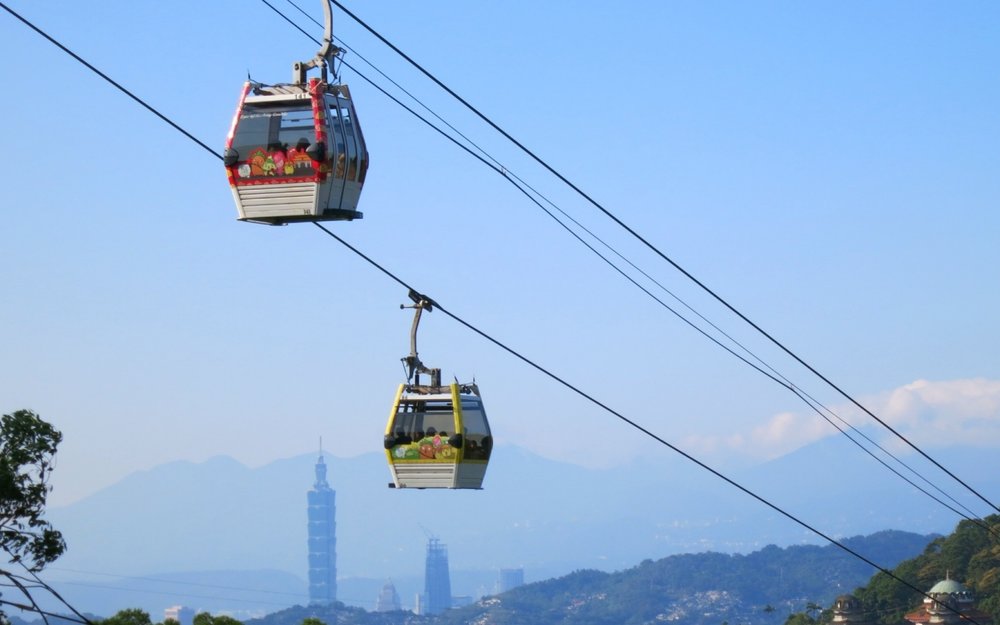 台北一日遊:貓空:貓空纜車