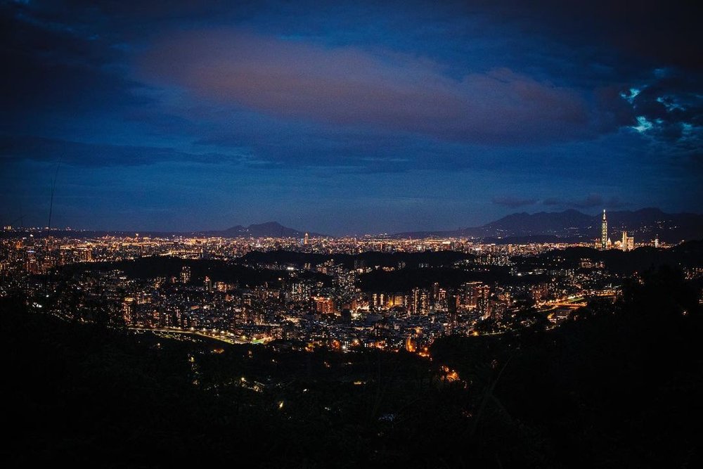 貓空景點:貓空夜景: