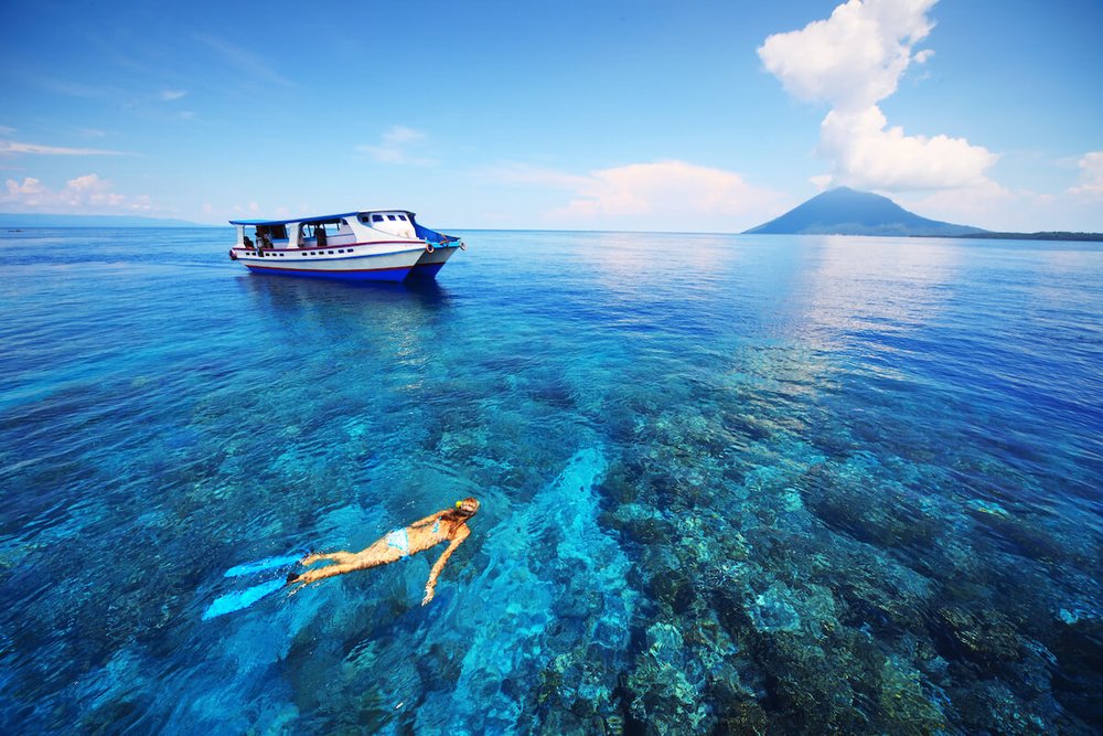 Snorkeling in Bunaken