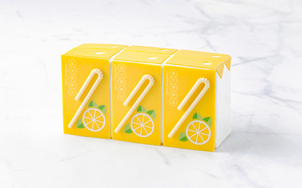 當文歷餅店的香港限定創意甜品「紙包檸檬茶 – 伯爵茶佛手柑蛋糕」，造型夠可愛特別，一定能討壽星歡心。