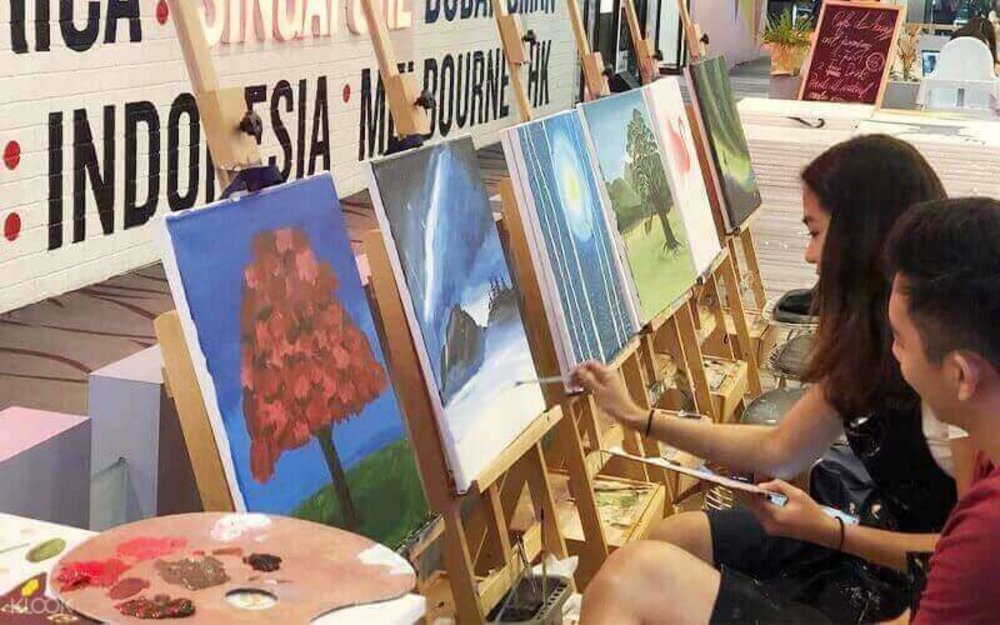 art jamming places cafe de paris