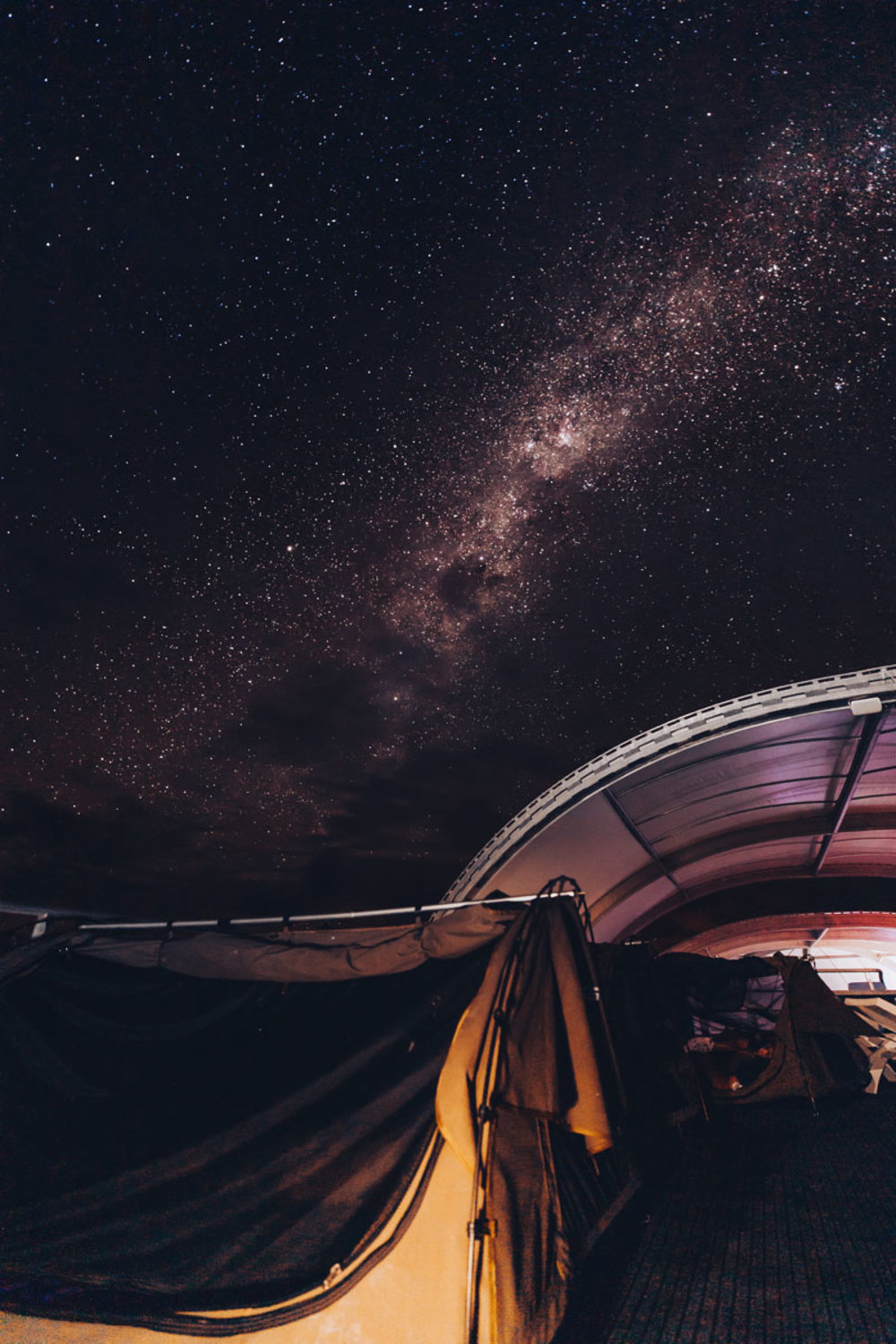 Great Barrier Reef Reef Sleep Night Sky Milky Way