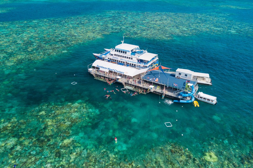Great Barrier Reef Sunlover Pontoon