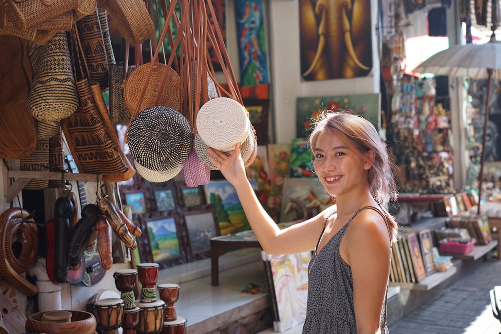 Kimberly Chan Ubud Market - Tas Rotan