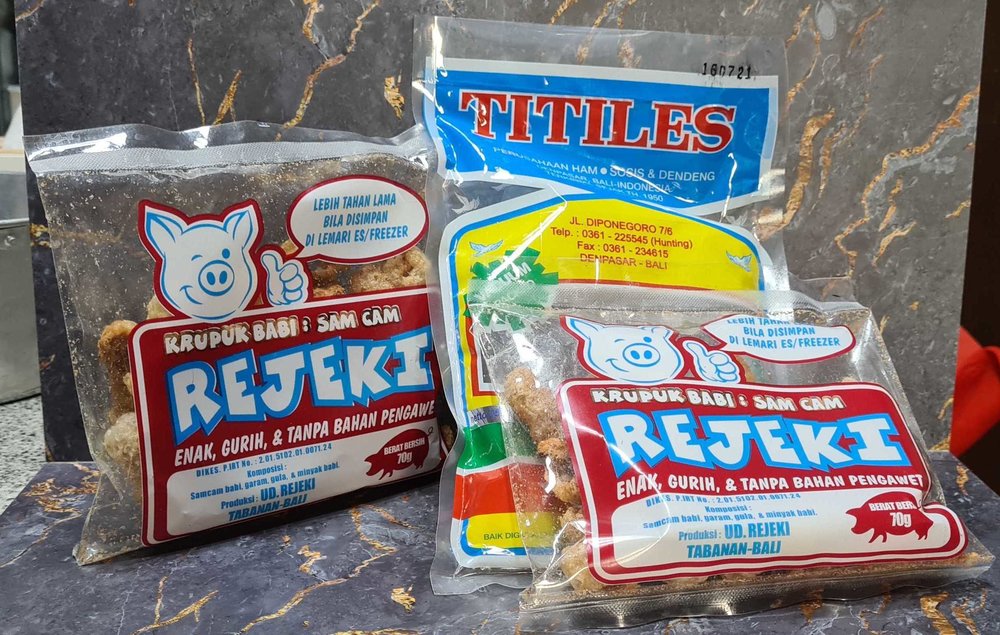 Kerupuk Babi Rejeki Bali