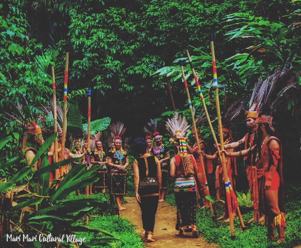 mari mari cultural village sabah malaysia