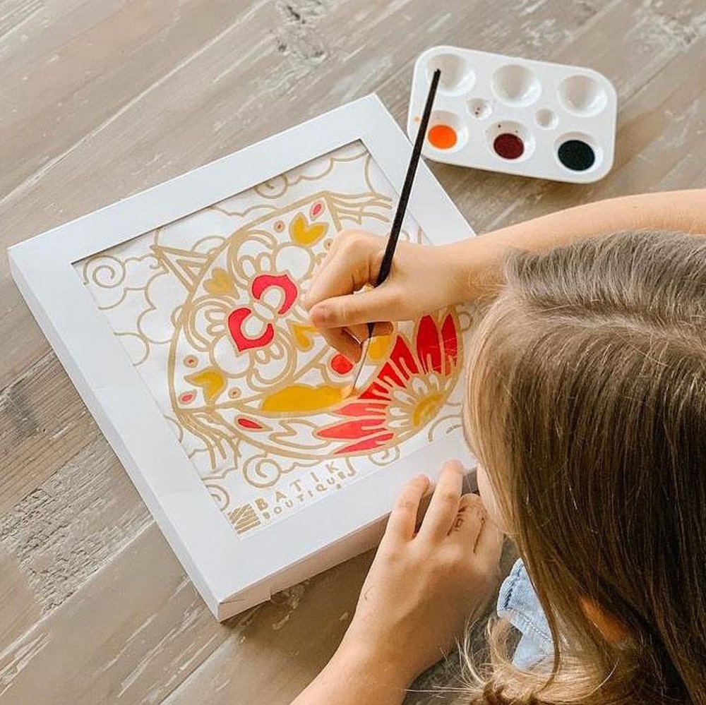 Wau Batik DIY Painting Kit from Batik Boutique gift ideas Malaysia