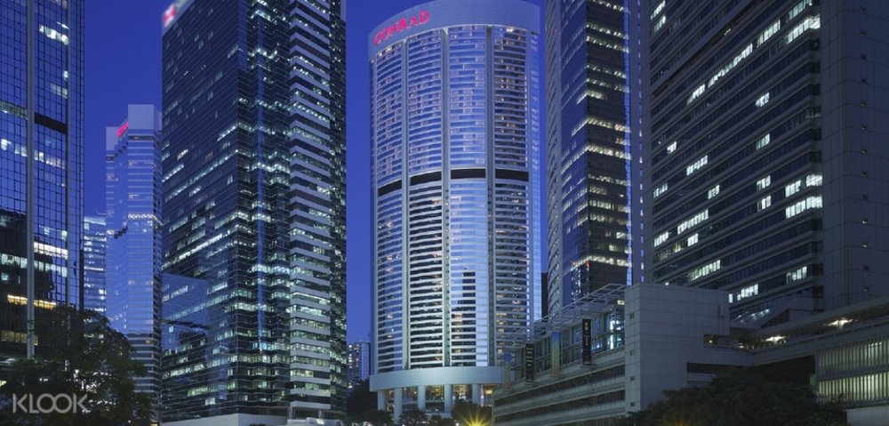 conrad hong kong exterior