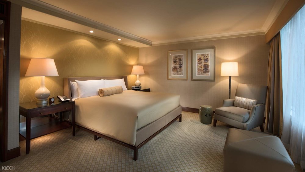 Guest Room at Conrad Hong Kong
