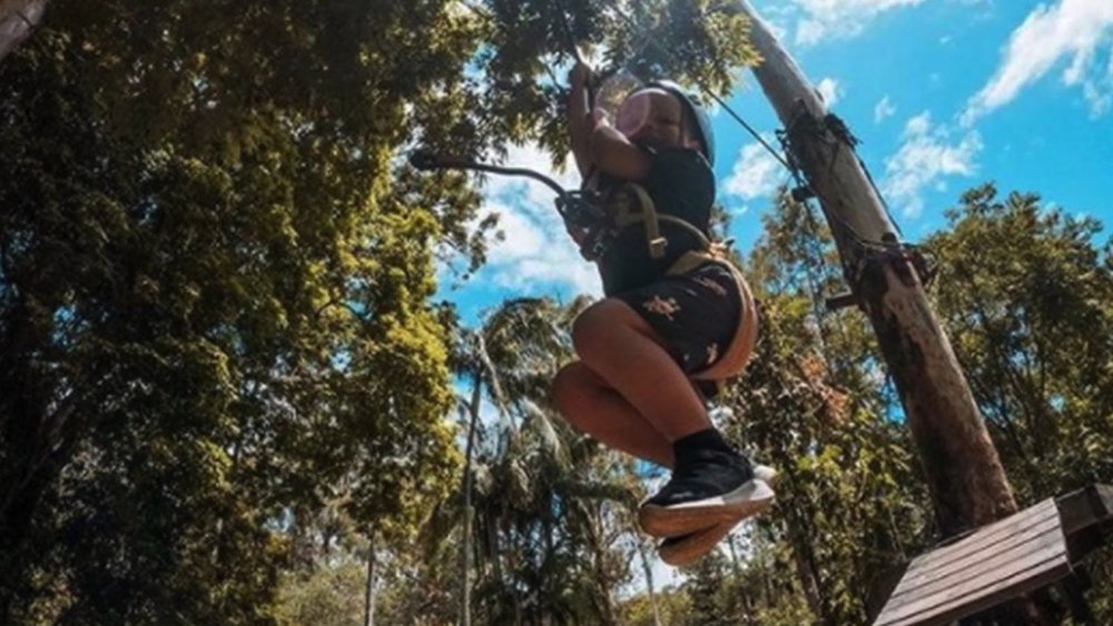 Test your limits as you go through different obstacles at TreeTop Challenge. Image credits: @treetop_challenge on Instagram