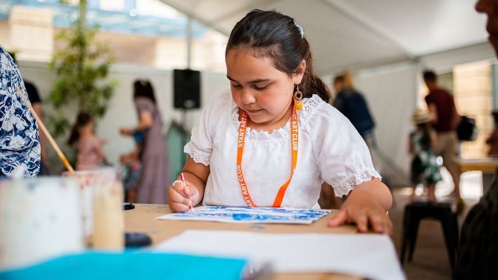 Let their imaginations run wild! Credits: Nat Rogers from @agsa.adelaide