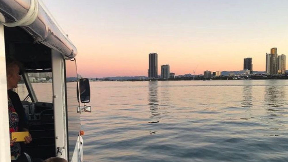 Relax and take in the Gold Coast’s stunning skyscrapers. Image credits: @aquaduck_gold_coast on Instagram