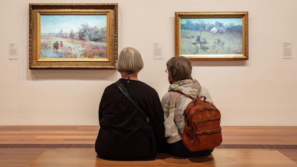 There are over 70,000 pieces of art for you to enjoy! Image credits: @ngvmelbourne on Instagram