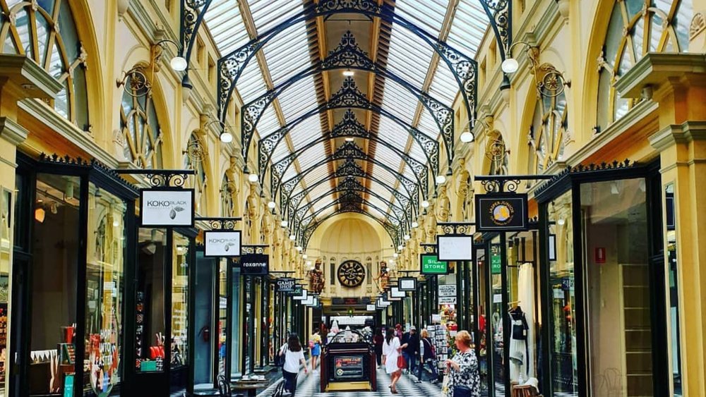 Explore every nook and cranny of the stunning Block Arcade. Image credits: @sonder_seeker on Instagram