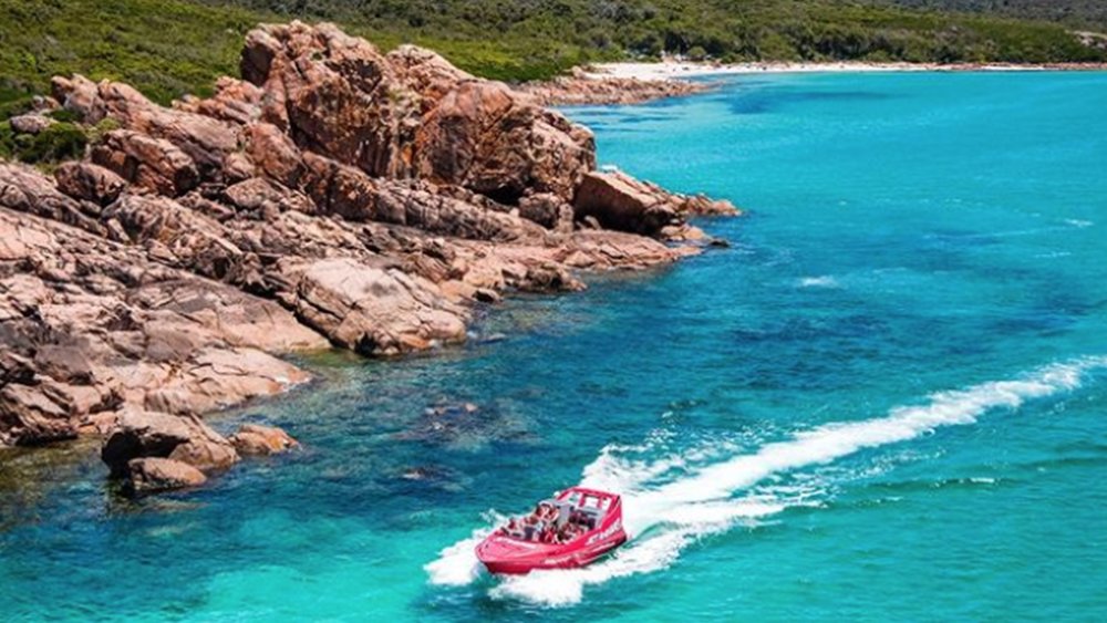Rock formations and crystal blue waters make for a postcard-worthy view Image credits : @jet.adventures on Instagram