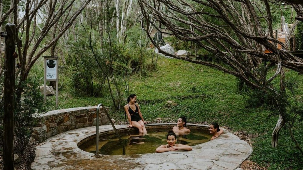  Enjoy a long relaxing soak at Peninsula Hot Springs! Credits: @peninsulahotsprings